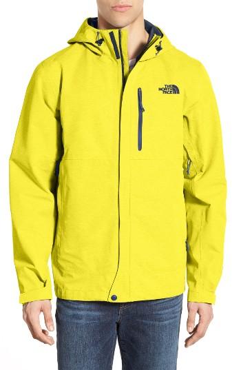 Men's The North Face 'dryzzle' Gore-tex Paclite Hooded Jacket - Green