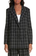 Women's Halogen Ruffle Front Topper Coat