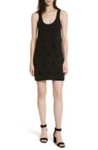 Women's Elizabeth And James Greene Beaded Fringe Minidress - Black