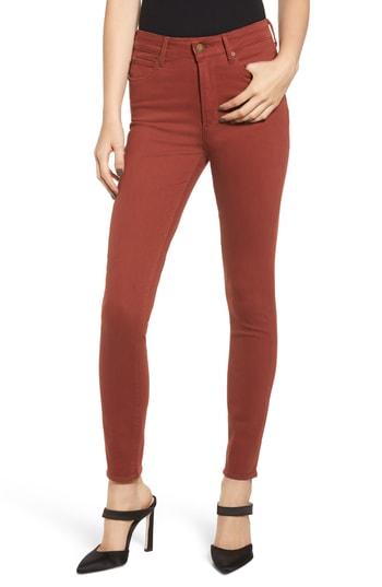 Women's Leith High Waist Ankle Skinny Jeans - Metallic