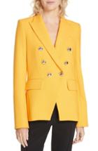 Women's Veronica Beard Miller Dickey Blazer - Yellow