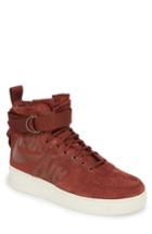 Men's Nike Sf Air Force 1 Mid Sneaker .5 M - Brown