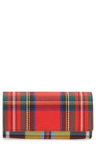 Women's Burberry Halton Tartan Mix Continental Wallet -