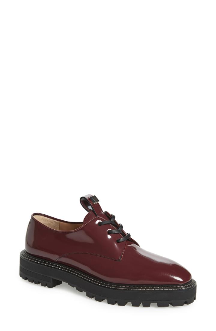 Women's Stuart Weitzman Jesper Loafer .5 M - Burgundy