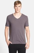 Men's Atm Anthony Thomas Melillo Slub V-neck T-shirt