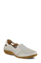 Women's Spring Step Juhi Flat .5-6us / 36eu - White