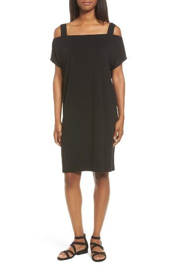 Women's Eileen Fisher Off The Shoulder Shift Dress