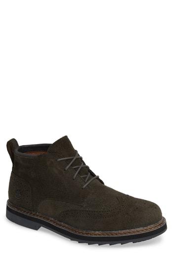 Men's Timberland Squall Canyon Waterproof Wingtip Chukka Boot M - Green