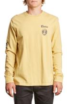 Men's Brixton X Coors Filtered Graphic T-shirt - Yellow