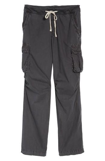 Men's James Perse Contrast Waist Cargo Pants (xl) - Grey