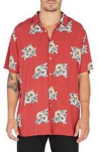 Men's Barney Cools Holiday Woven Shirt - Red