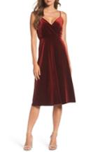 Women's Ali & Jay Velvet Midi Dress - Red
