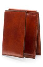 Men's Bosca Leather Money Clip Wallet