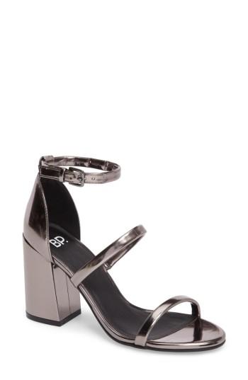 Women's Bp. Carly Strappy Sandal M - Metallic