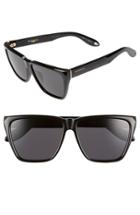 Men's Givenchy '7002/s' 58mm Sunglasses - Shiny Black