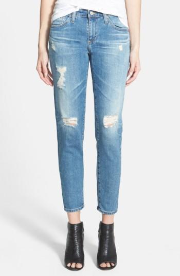 Women's Ag 'stilt' Cigarette Leg Jeans - Blue