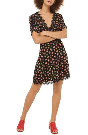 Women's Topshop Floral Tea Dress