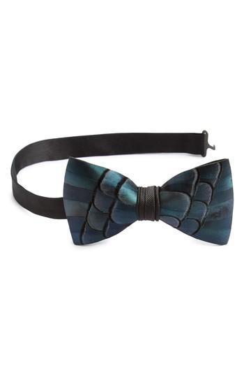Men's Brackish & Bell Dunbar Feather Bow Tie