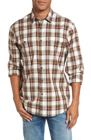 Men's Coastaoro Seacliff Plaid Flannel Shirt - Red