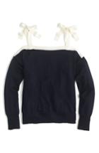 Women's J.crew Cold Shoulder Merino Wool Sweater