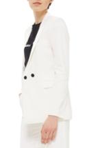 Women's Topshop Tux Suit Jacket Us (fits Like 0) - Ivory