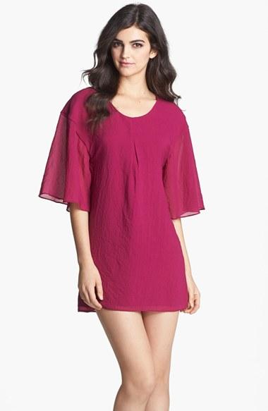 Women's Dress The Population 'brooklyn' Crepe Shift Dress, Size