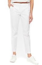 Women's Wallis Piped Stretch Cotton Pants Us / 16 Uk - Ivory