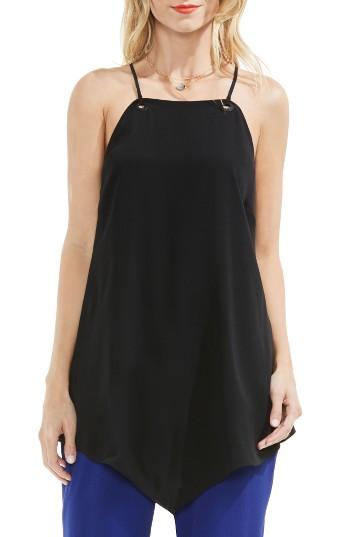 Women's Vince Camuto Handkerchief Hem Tank - Black