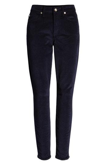 Women's 7 For All Mankind Corduroy Ankle Skinny Pants - Blue