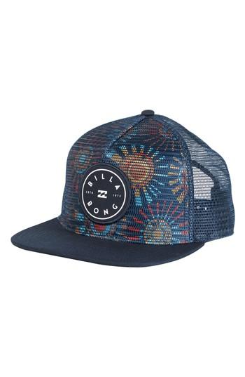 Men's Billabong Rotor Trucker Hat - Blue
