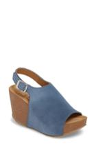 Women's Bos. & Co. Sheila Platform Wedge Sandal .5-6us / 36eu - Blue