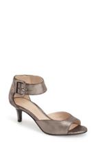 Women's Pelle Moda 'berlin' Sandal .5 M - Grey