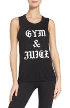 Women's Private Party Gym & Juice Tank - Black