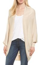 Women's Nordstrom Knit Cocoon Cardigan, Size - Beige