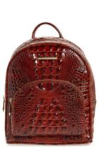 Brahmin Mini Dartmouth Leather Backpack - Brown