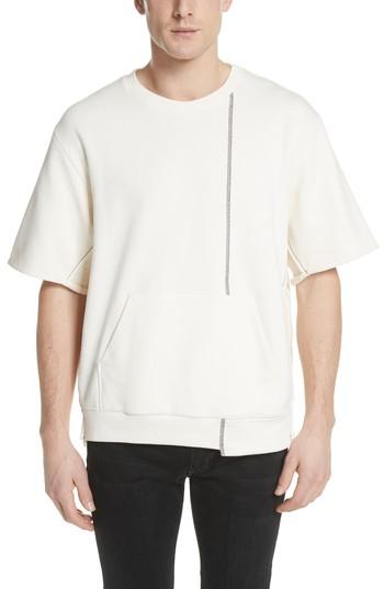 Men's 3.1 Phillip Lim Reconstructed Short Sleeve Sweatshirt