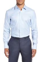 Men's Boss Jenno Slim Fit Check Dress Shirt .5 - Purple
