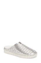 Women's Bernie Mev. Tw118 Perforated Mule Us / 38eu - Metallic