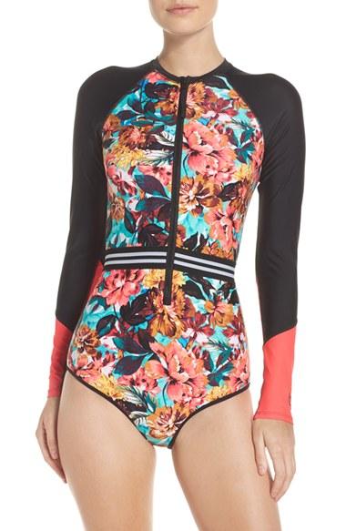 Women's Body Glove Wonderland Rashguard Swimsuit