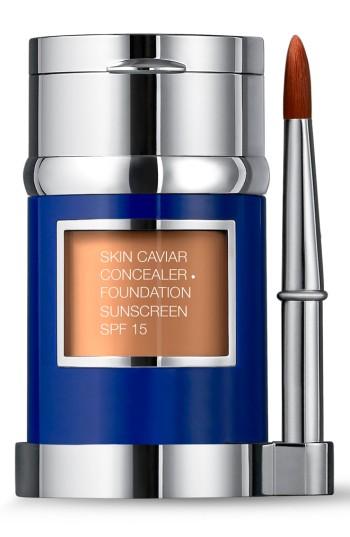 La Prairie Skin Caviar Concealer + Foundation Sunscreen Spf 15 - Soliel Peche