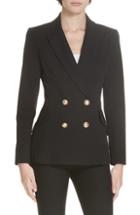 Women's Derek Lam 10 Crosby Rodeo Double Breasted Blazer - Black