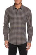 Men's Zachary Prell Lieberman Check Sport Shirt - Brown