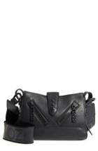 Kenzo Mini Kalifornia Leather Shoulder Bag - Black
