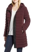 Women's Michael Michael Kors Quilted Packable Coat - Purple