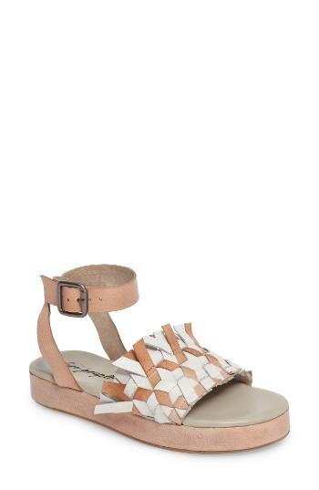 Women's Free People Surfside Flatform Sandal Us / 37eu - Brown