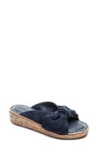 Women's Bernardo Petra Slide Sandal M - Blue