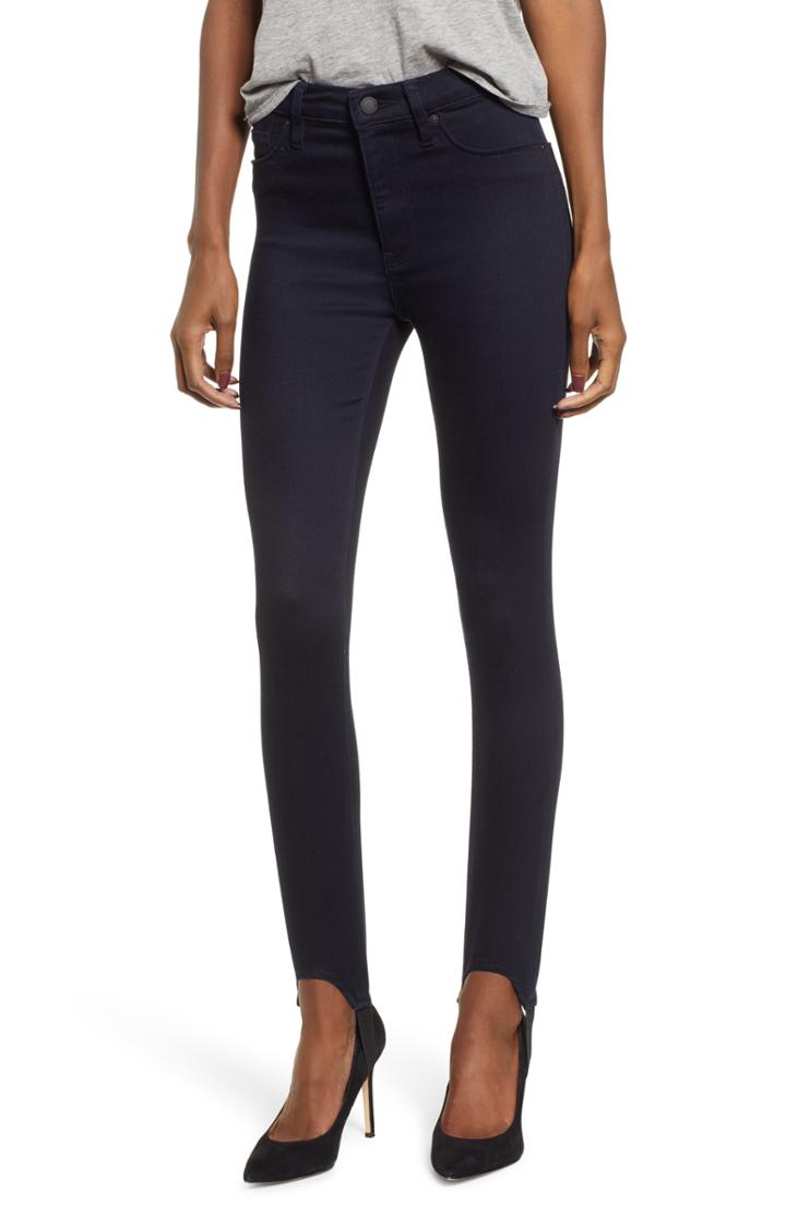 Women's Hudson Jeans High Waist Stirrup Jeans - Blue