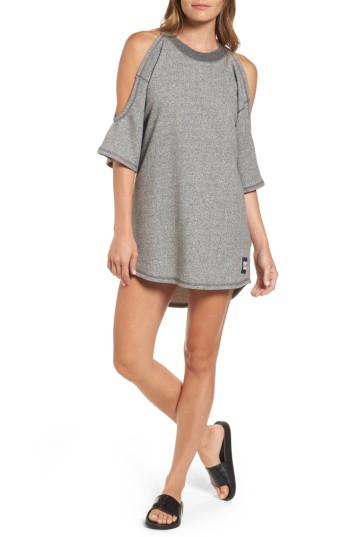 Women's Ivy Park Cold Shoulder Sweatshirt Dress