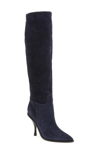 Women's Sigerson Morrison Halie Knee High Boot Eu - Blue