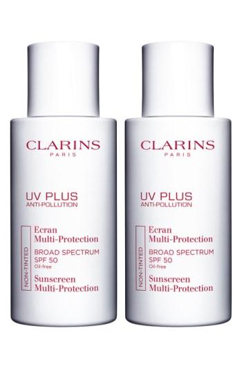 Clarins Uv Anti-pollution Sunscreen Spf 50 Duo